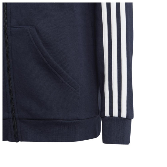 Adidas Παιδική ζακέτα Essentials 3-Stripes Fleece Full-Zip Hoodie